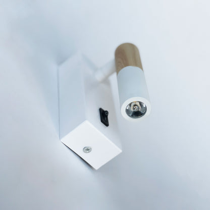 კედლის წერტილოვანი სანათი - DLT170W white