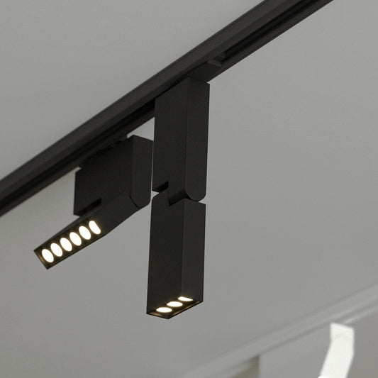 გარე მონტაჟის რელსის სანათი -  DLT177R black