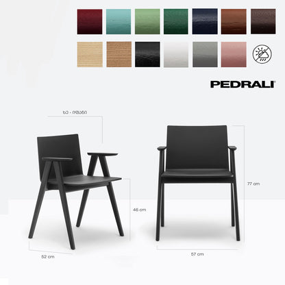 Pedrali - Osaka 2815 - სკამი - ECPd3AW black